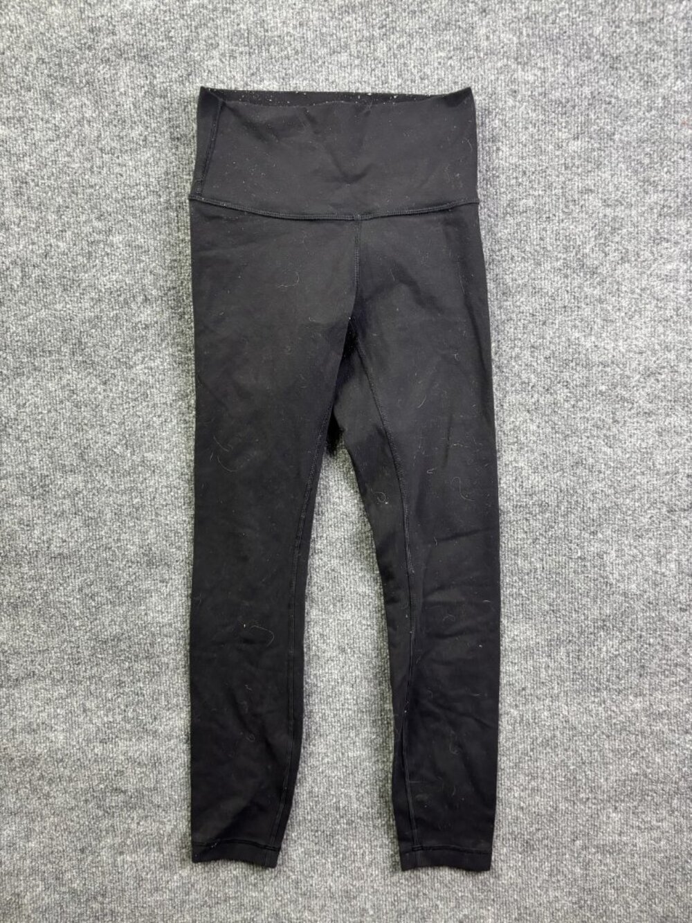 Lululemon Leggings Womens 4โ Black High Rise Ankle Yoga Gym Running Workout